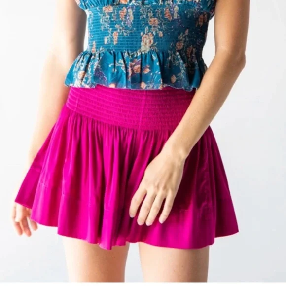 Natural Life Daisy Skort Magneta Size Small - Picture 2 of 7